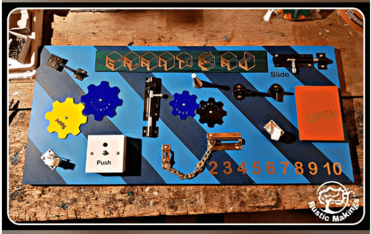 Gears Sensory Board for classroom