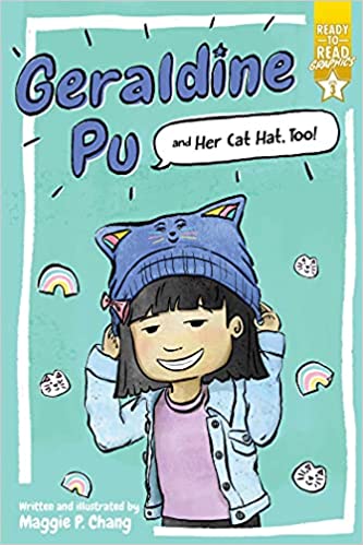 Book cover for Geraldine Pu and Her Cat Hat Too