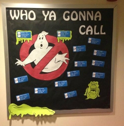 Ghostbusters Bulletin Board