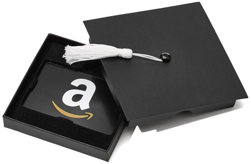 Amazon gift card -- best graduation gifts for students