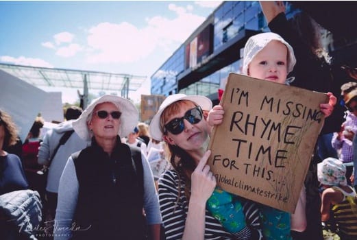 'I'm missing Rhyme Time for this' sign