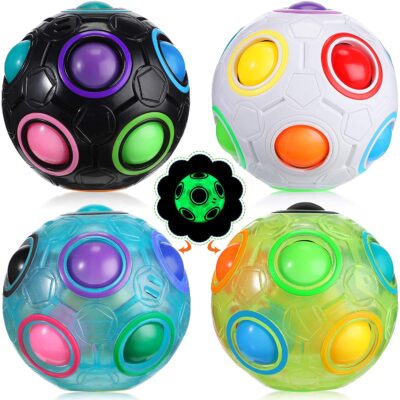 Glow Magic Ball Rainbow Cube Puzzle