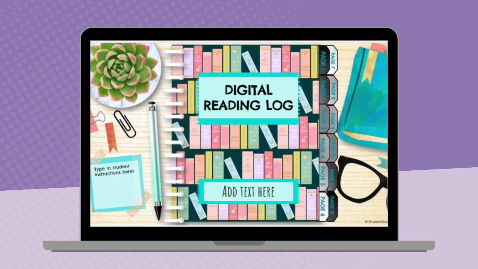 Book Club Workshop Colorful Powerpoint Template and Google Slides Theme