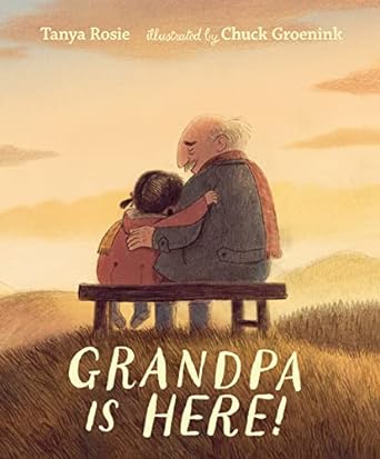 Book cover for Grandpa is Here!