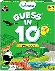 guess in ten game cover, best board games for kids 