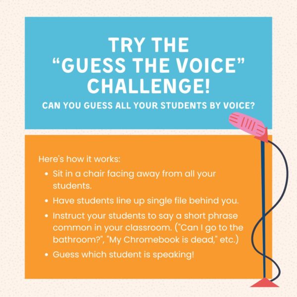 Teachers Are Taking On The Guess The Voice Challenge