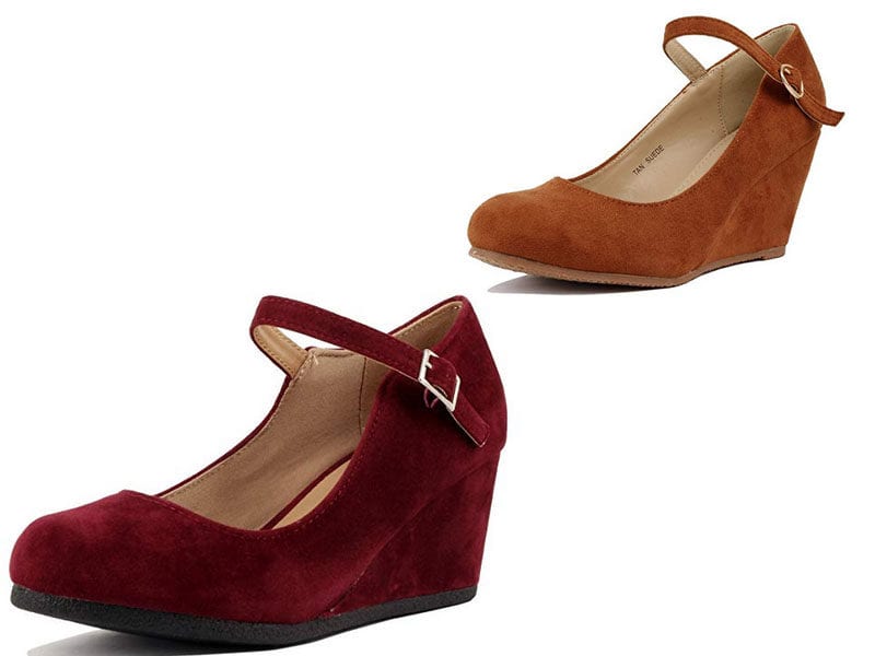 Guilty Heart Shoes Classic Mary Jane Wedge