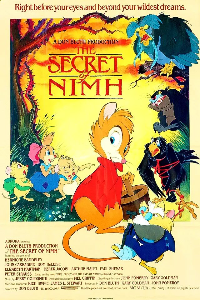 Halloween Movies for Kids - The Secret of NIMG