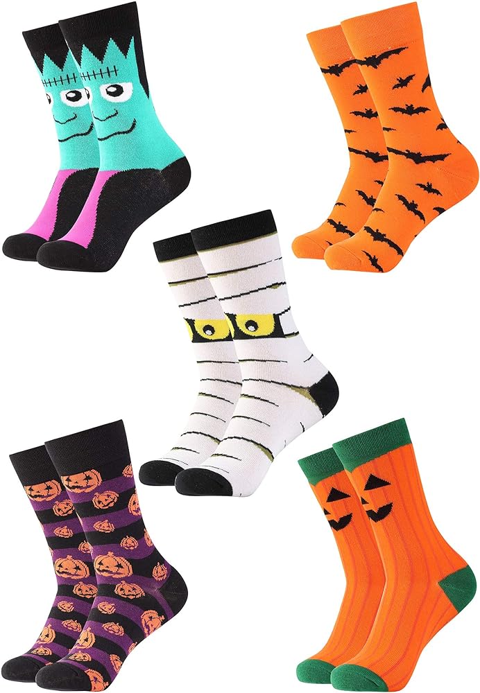 socks with halloween theme - Halloween gifts for teachers