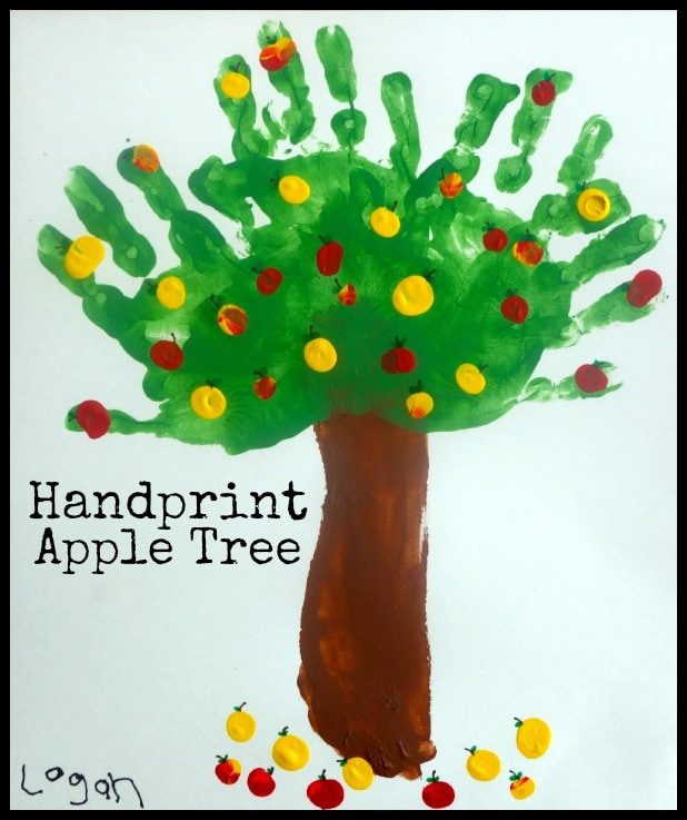 Handprint doodle art - The Craft Train