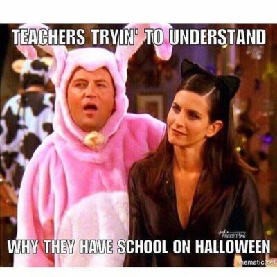 Having school on halloween