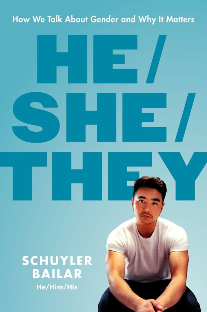 He/She/They book cover