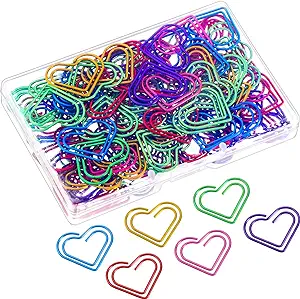 heart paper clips 