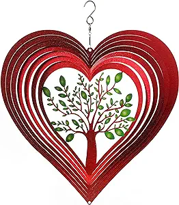 heart wind spinner for a valentine's teacher gift idea 