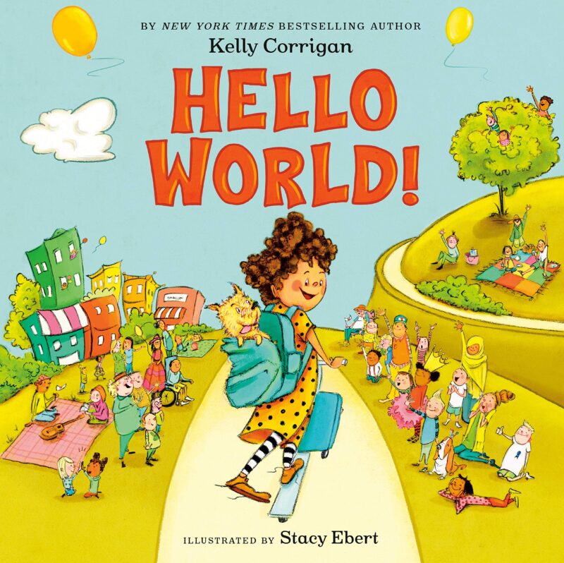 Hello World! as an example of first day of school books for children