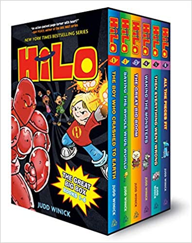 Hilo book series box set books 1 through 6