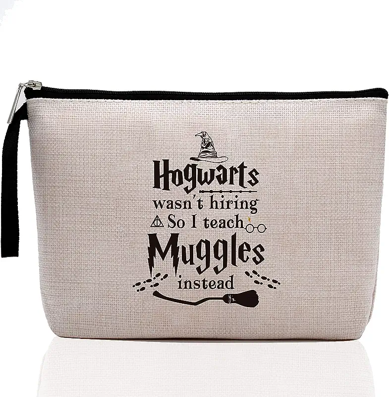 pencil bag that says hogwarts wasn't hiring so I teach muggles- Halloween gifts for teachers