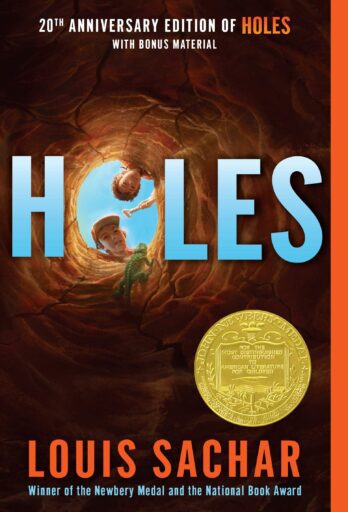 Book cover: Holes by Louis Sachar