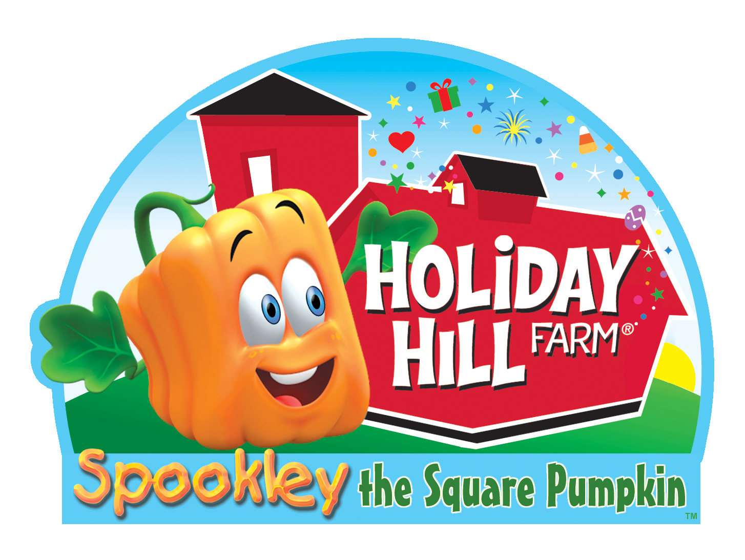 Holiday Hill with Spookley logo