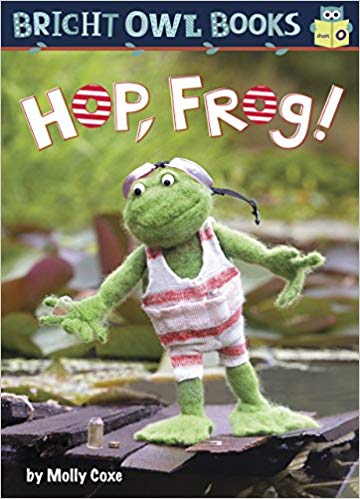 Book cover for Hop, Frog! by Molly Coxe 