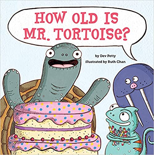 Book cover for How Old is Mr. Tortoise as an example of first grade books