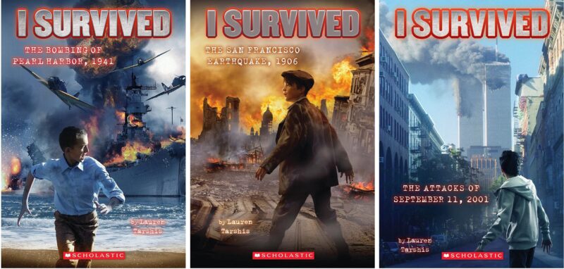 I Survived book covers- historical fiction books for kids