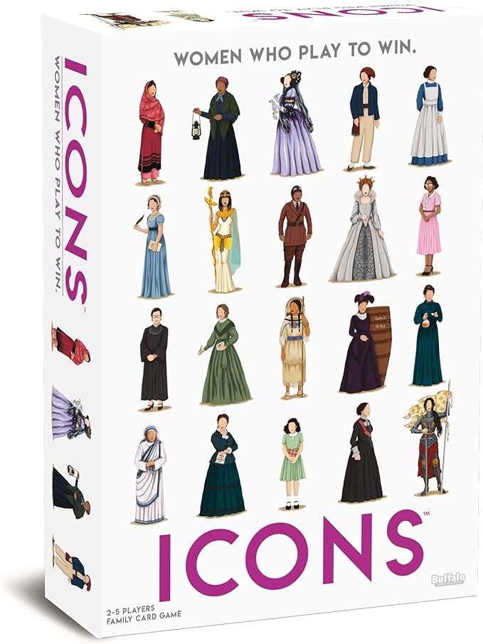 Icons game for women's history month activities and ideas 