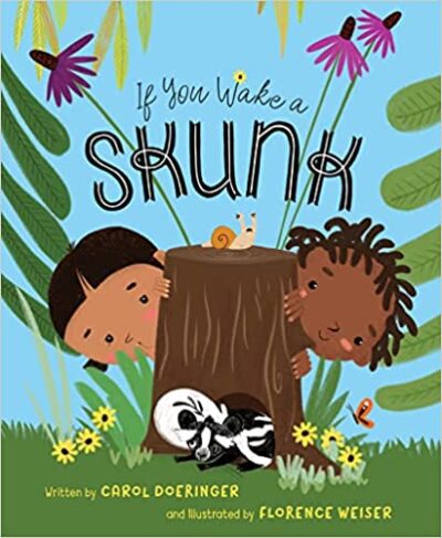Book cover for If You Wake a Skunk as part of a nocturnal animals list