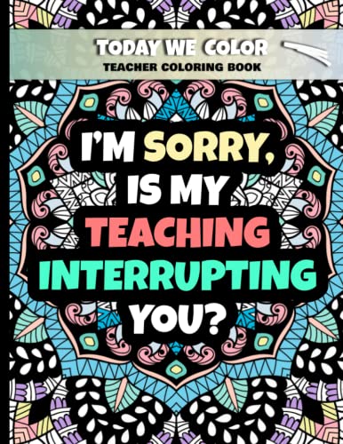 غلاف كتاب أنا آسف، هل يقاطعك التدريس؟