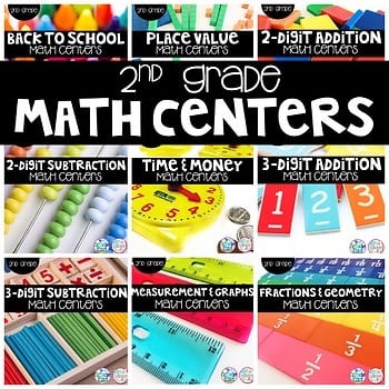 "2nd grade math centers" by Not So Wimpy Teacher
