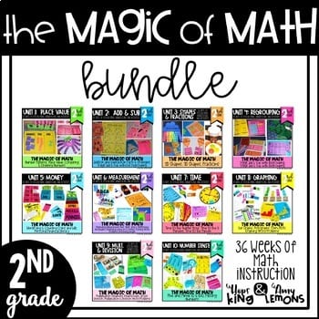 "The magic of math bundle" by Amy Lemons
