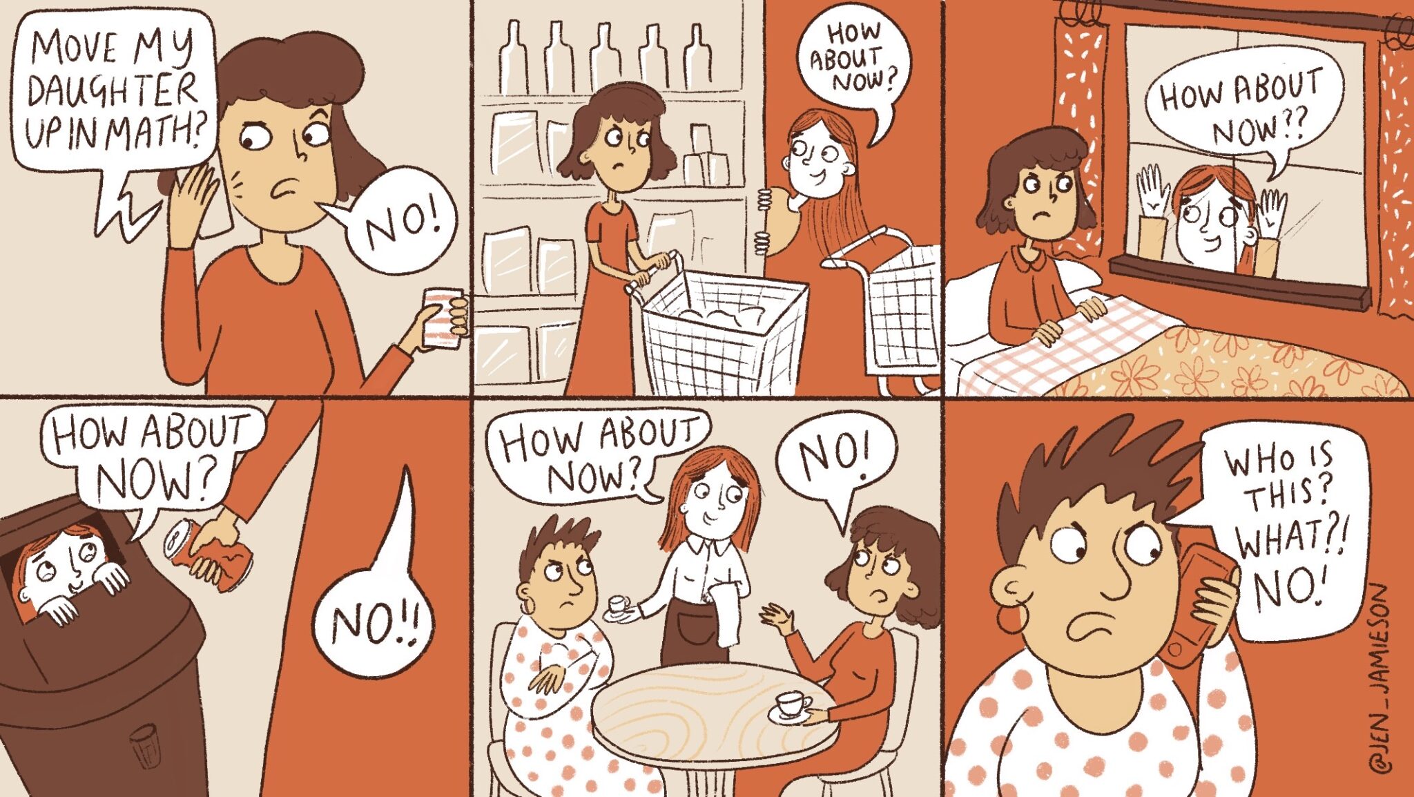 Help! I Said No to a Parent—Now She's Calling My Sister at Work