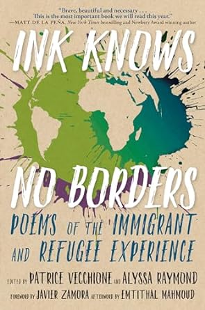 Book cover for Ink Knows No Borders as an example of poetry books for kids