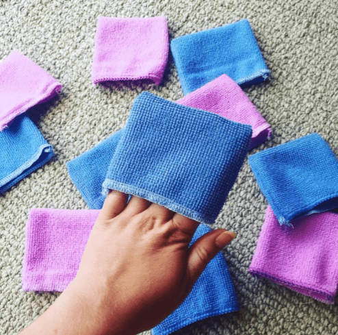 Instagram-worthy hacks for teachers include these microfiber clothes.