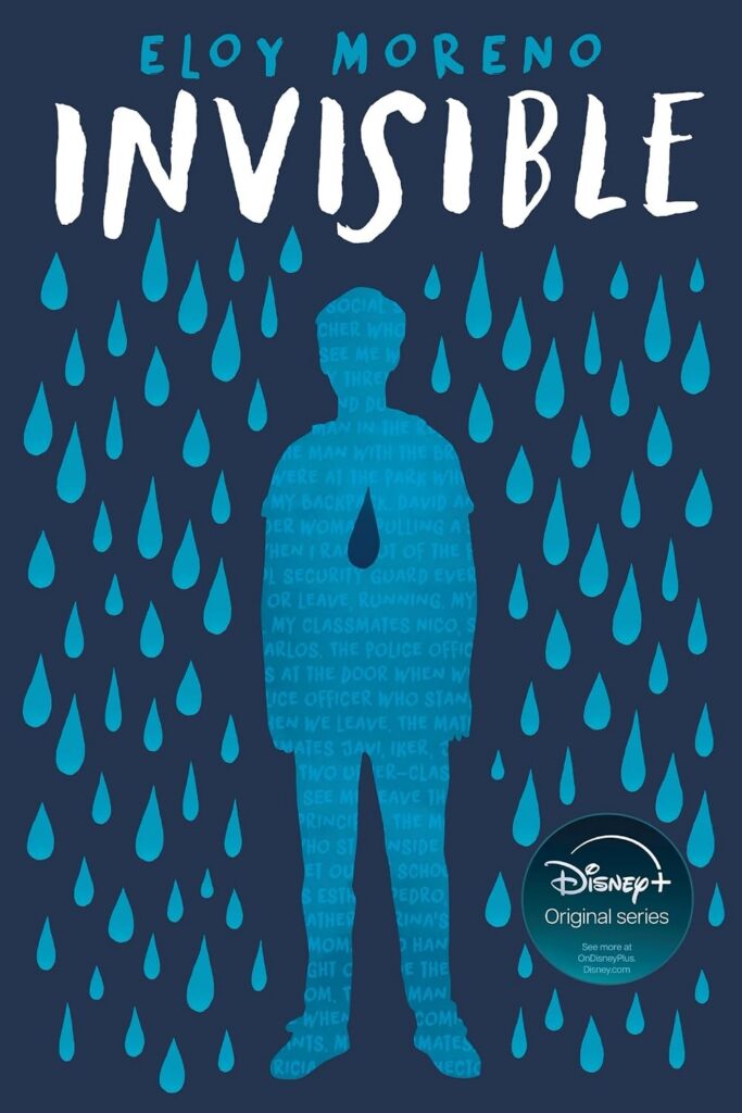 Invisible book cover