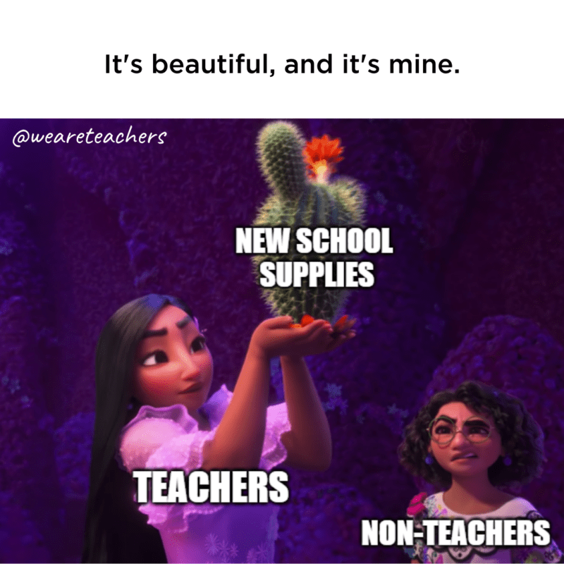 Meme of Isabela with text 'It's beautiful, and it's mine.'