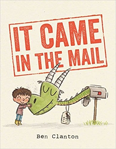 Book cover for It Came in the Mail as an example of first grade books