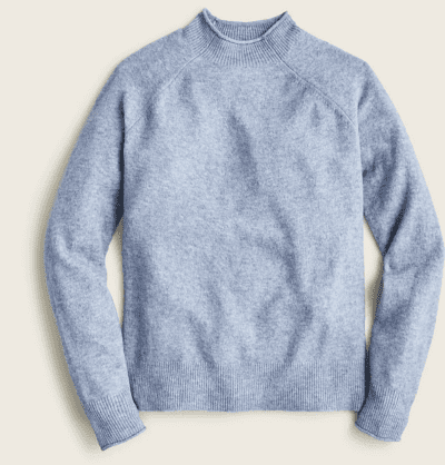 J. Crew super soft sweater in blue