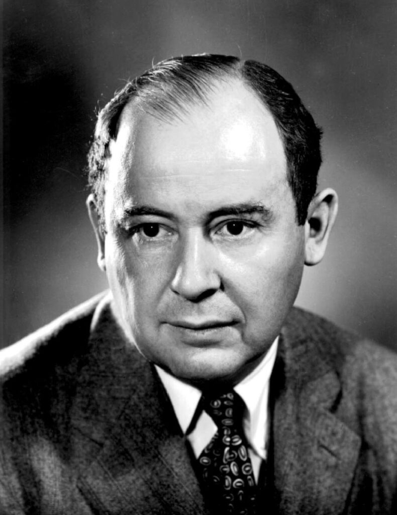 photo of jon von neumann famous mathematician