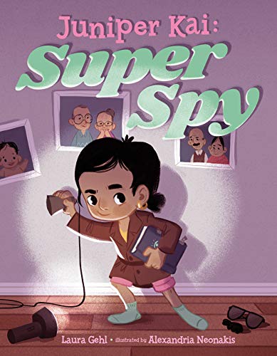 Book cover for Juniper Kai Super Spy as an example of spy books for kids