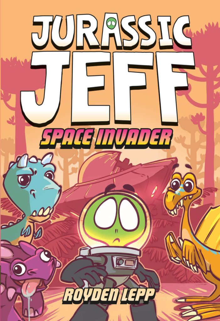 Jurassic Jeff Space Invader book cover