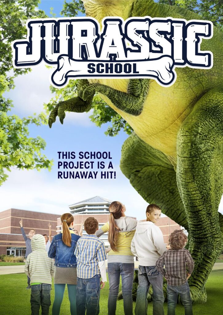 Jurassic School movie poster