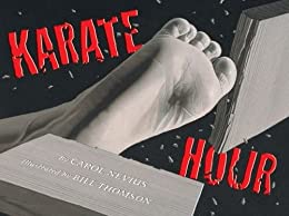Book cover for Karate Hour as an example of martial arts books for kids