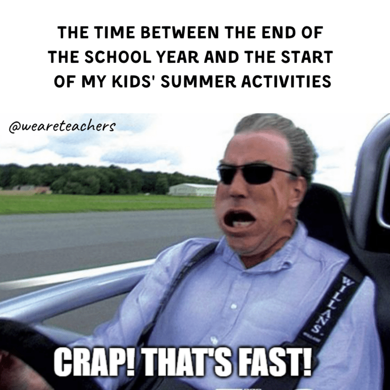 Kids summer activities beginning right after school ends
