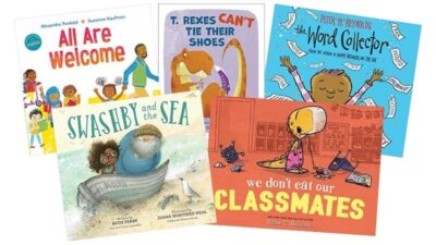 Kindergarten Books Collage of kindergarten book covers