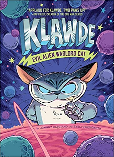 Book cover for Klawde Evil Alien Warlord Cat Book 1