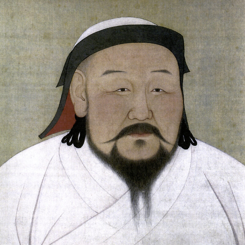 painting of kublai khan