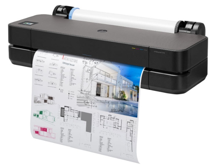 HP DesignJet T210 large format poster printer