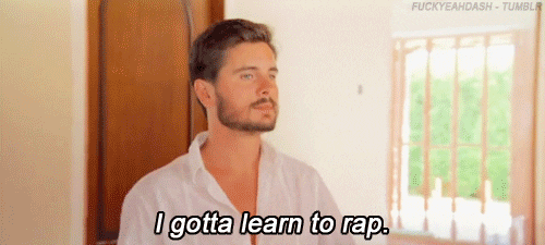 Learning to Rap GIF 