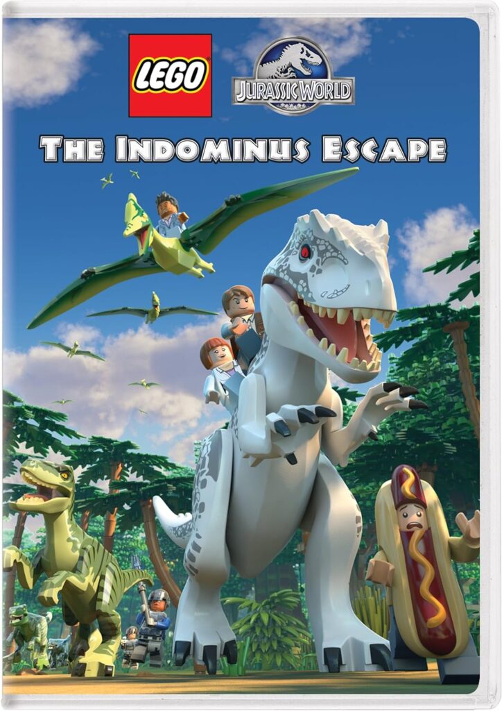 Cover of Lego Jurassic World DVD